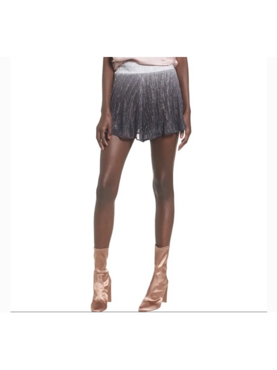 Show Me Your MuMu Pants - Show Me Your Mumu Carlos Swing Metallic Shorts